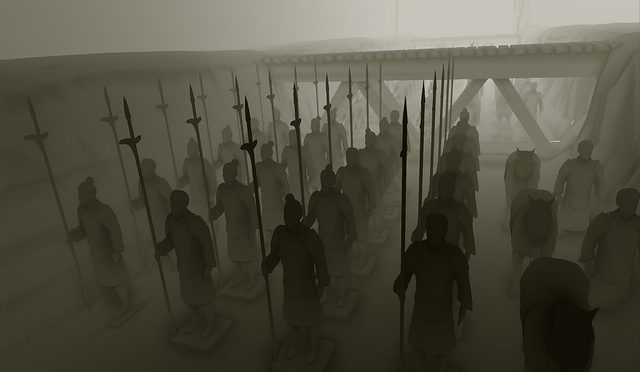 Терракотовая армия из гробницы Цинь Шихуанди. (Иллюстрация: torley / Flickr / CC BY-SA 2.0.)